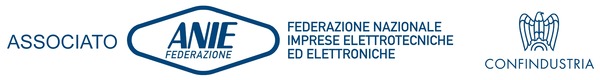 Associato ANIE Federazione Nazionale Imprese Elettrotecniche ed Elettroniche Confindustria