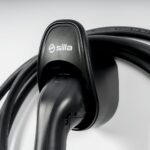 Supporto per cavo Holdy a tre quarti con connettore e cavo