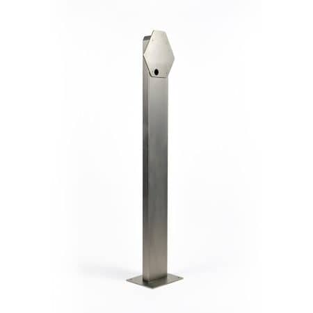 Ground support in stainless steel for Prism wallbox