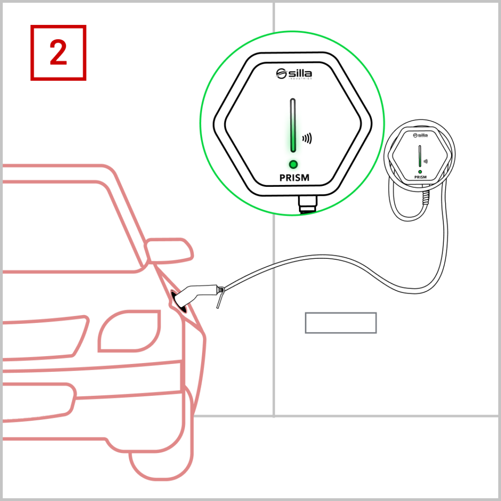 RFID Prism Solar graphics connector inserted