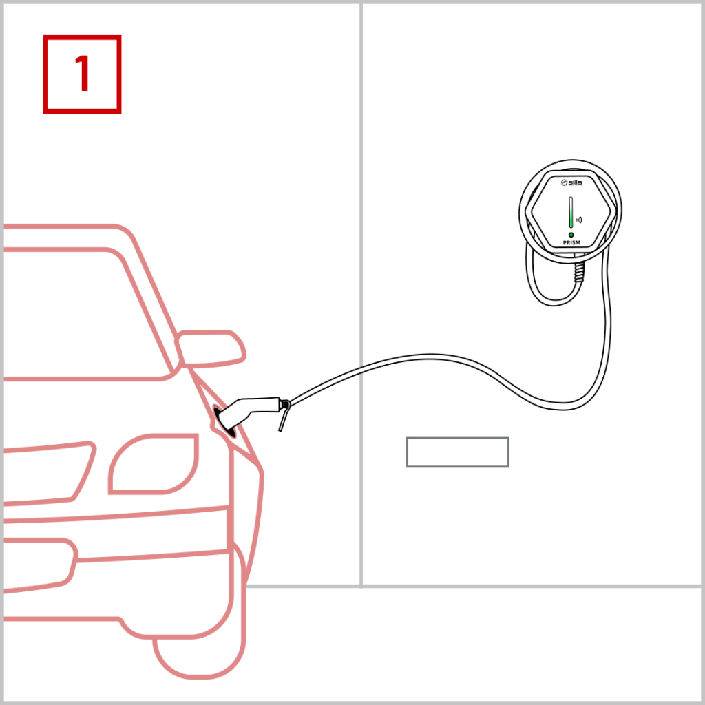 RFID Prism Solar graphics connector inserted