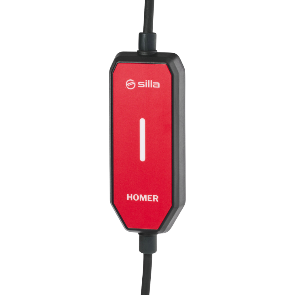 caricatore portatile per auto elettriche Homer di Silla Industries
